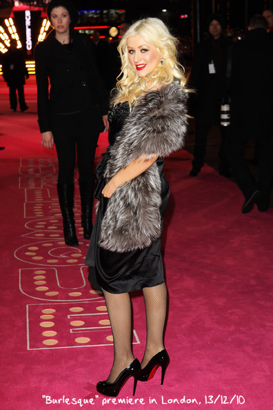 Christina Aguilera Burlesque German Premiere December 16, 2010 – Star Style